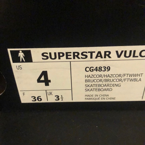 Adidas Superstar pink and white - Picture 4 of 4